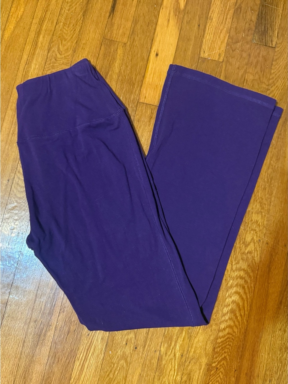 New York & Co Women's Purple Stretch Bootcut Pants